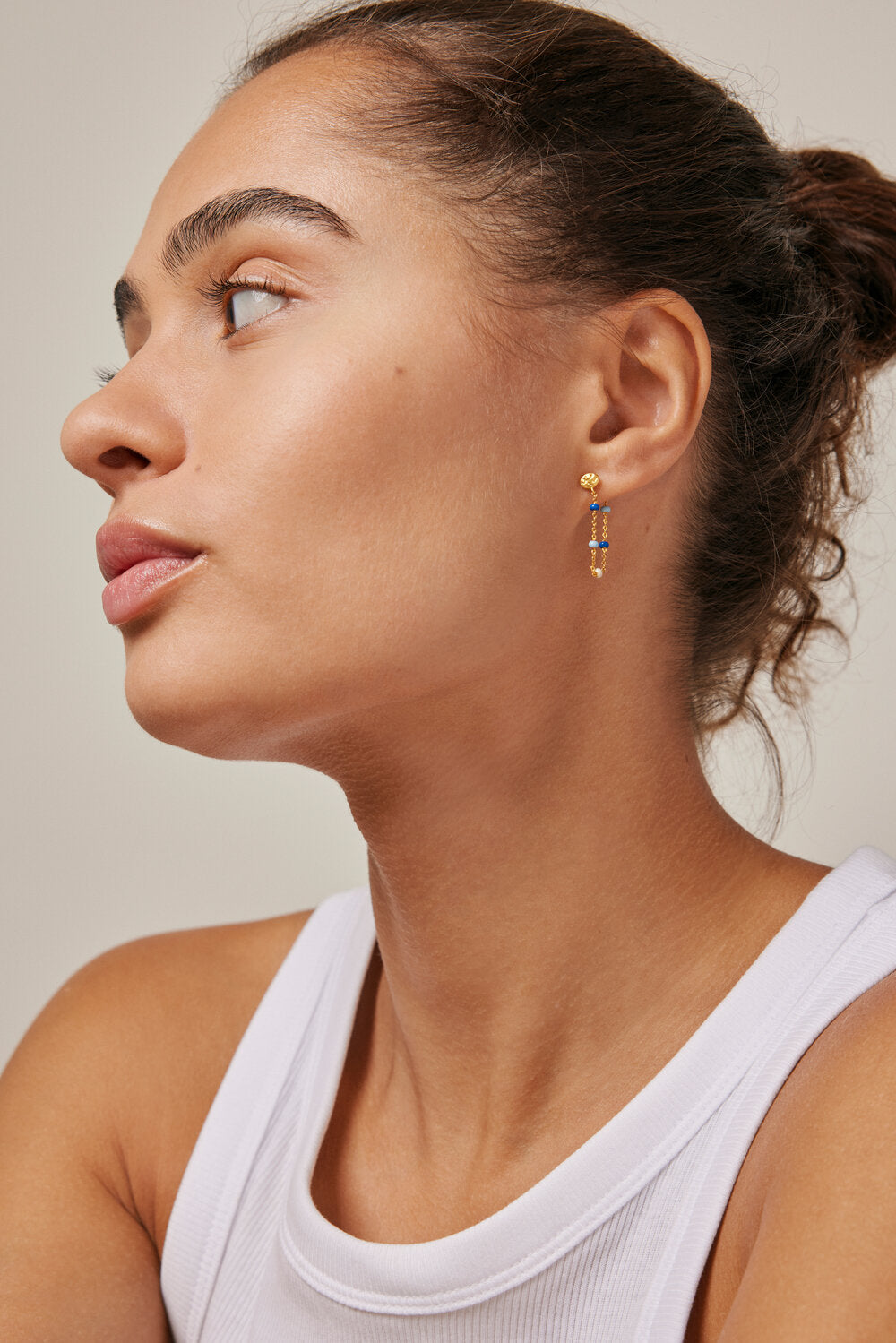 Lola øreringe - Marine